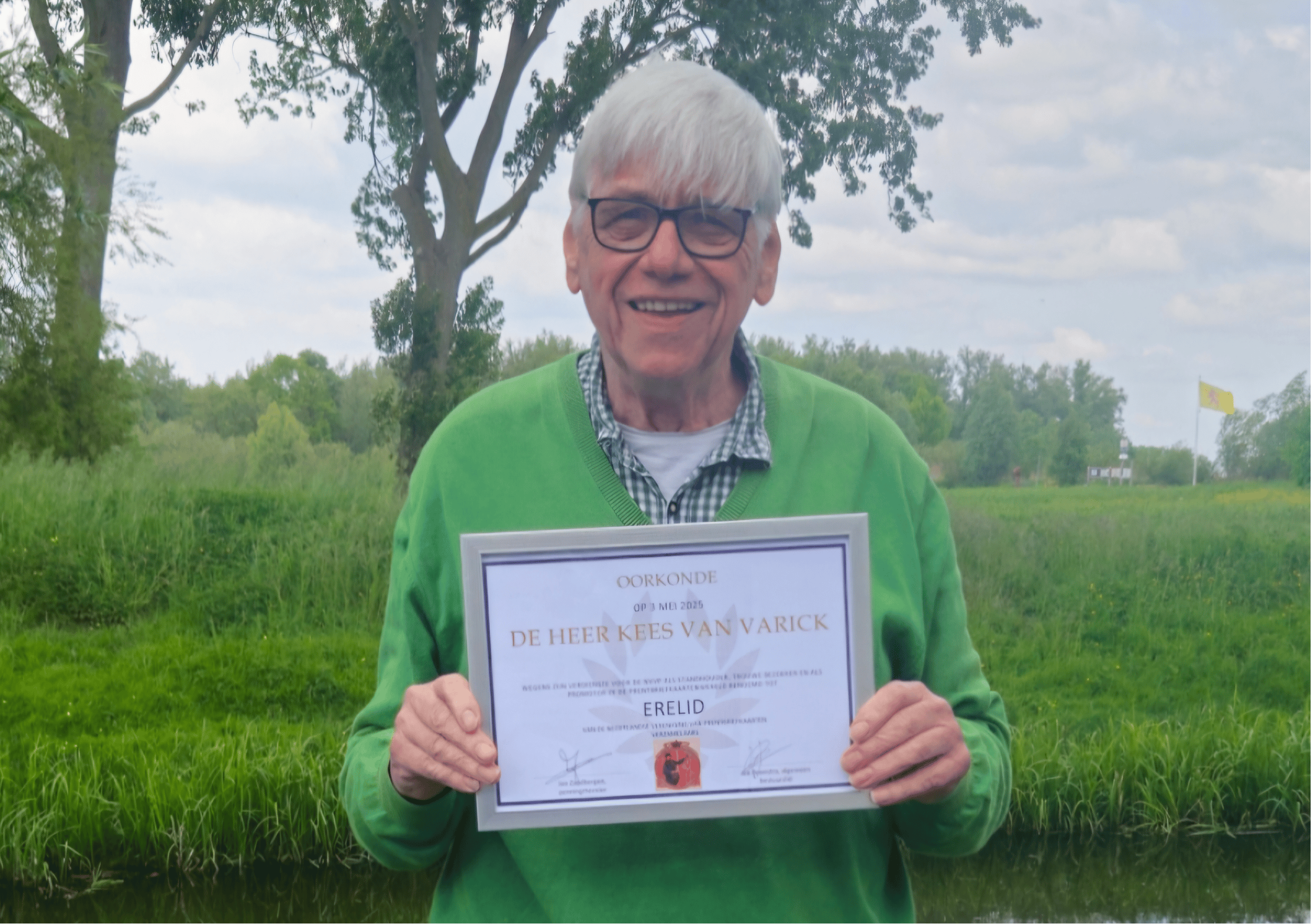 Kees van Varick erelid NVVP